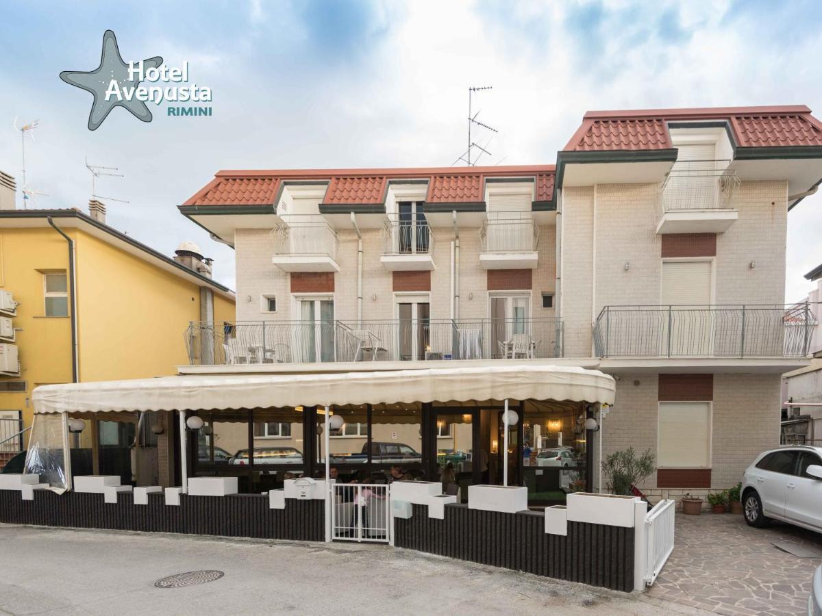 Hotel Avenusta Viserba Di Rimini Eksteriør billede